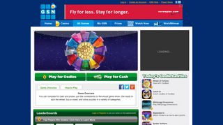 Play Wheel of Fortune® and More Free Game Show Games - GSN ...