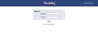 Sign In - WhenToWork Online Employee Scheduling Program