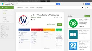 w2w : WhenToWork Mobile App - Apps on Google Play