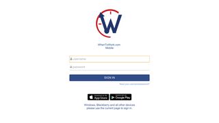 W2W Mobile - WhenToWork