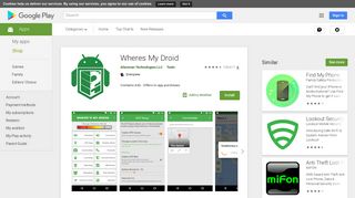 Wheres My Droid - Apps on Google Play