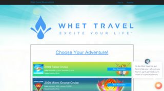 Online Booking - Whet Travel