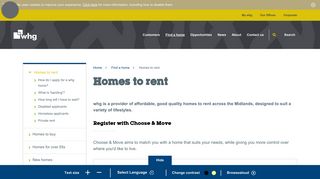 Homes to rent | Choose & Move Walsall | whg Housing Association ...