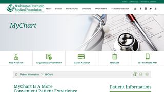 MyChart | Washington Township Medical Foundation
