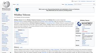 Whidbey Telecom - Wikipedia