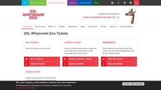 Whipsnade Zoo Tickets | Zoological Society of London (ZSL)