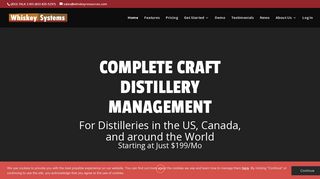 Whiskey Systems - Craft Distillery Management Made Easy