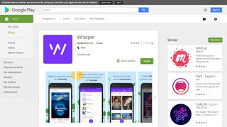 Whisper - Apps on Google Play