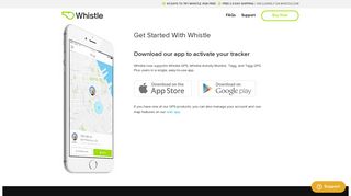 Get Started | Whistle GPS Pet Tracker & Activity Monitor