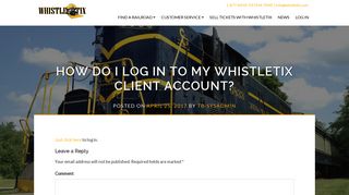 How do I log in to my WhistleTix client account? • WhistleTix