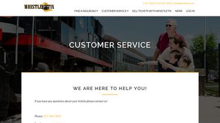 Customer Service • WhistleTix