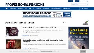 whitbread-group-pension-fund - Page 1 | Professional Pensions