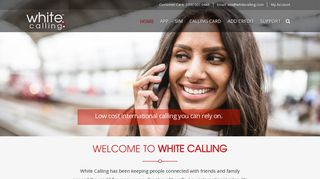White Calling | low cost international calling you can rely on