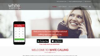 White Calling | Low cost international calling you can rely on