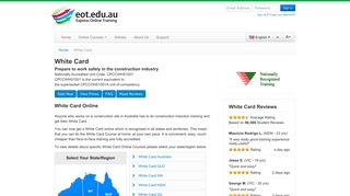 White Card Info - Express Online Training