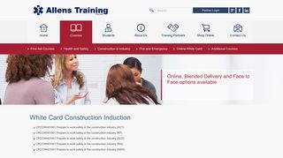 White Card Construction Induction - Allens Training