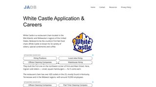 White Castle Application - Careers - (APPLY NOW)