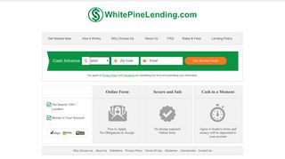 White Pine Lending Com Login