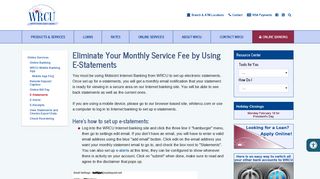 online services - White River Credit Union