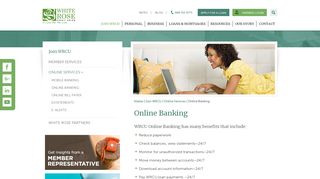 Online Banking - White Rose Credit Union