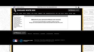 Account Management | Chicago White Sox