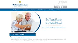 Previous Patient Portal Registration | White-Wilson Medical Center