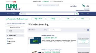 WhiteBox Learning - Flinn Scientific
