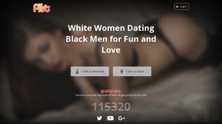 White women black men - Flirt.com