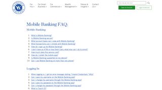Mobile Banking FAQ | Hancock Whitney Bank