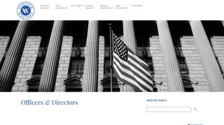 Officers & Directors | Hancock & Whitney Bank