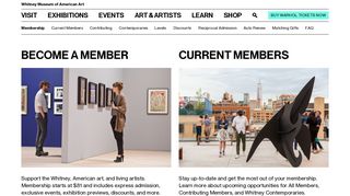 Membership | Whitney Museum of American Art