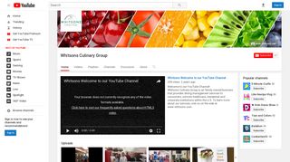 Whitsons Culinary Group - YouTube