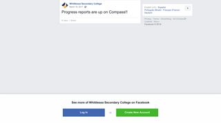 Progress reports are up on Compass!! - Whittlesea Secondary College ...