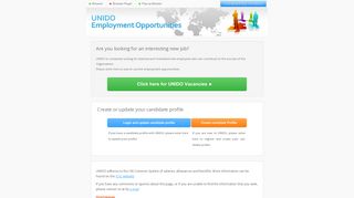UNIDO - e-Recruitment Portal