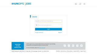 Log in - UNOPS Jobs