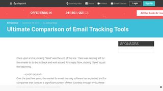 Ultimate Comparison of Email Tracking Tools — SitePoint