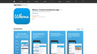 Whova - Event Guide+Networking on the App Store - iTunes - Apple
