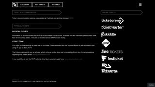 Tickets – The Warehouse Project