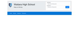 Home • Waitara High School