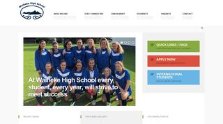 Waiheke High School | Join Our Community