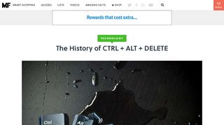 The History of CTRL + ALT + DELETE | Mental Floss