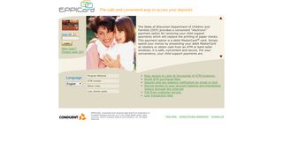 Wisconsin Department of Children and Families - EPPICard