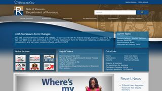 DOR Wisconsin Department of Revenue Portal