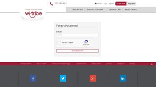 Wi-Tribe Pakistan Limited :: Forgot Password