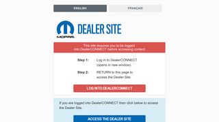Mopar Dealer Site