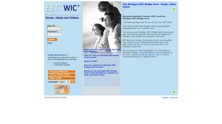 WIC - Women, Infants and Children - EBT - Electronic Benefit Transfer