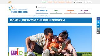 Women, Infants & Children Program - California Department of Public ...