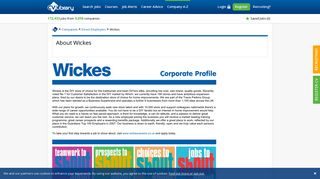 Latest Wickes jobs - UK's leading independent job site - CV-Library.co ...