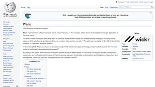 Wickr - Wikipedia