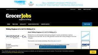 Jobs with Widdop Bingham & Co Ltd T/A Widdop & Co